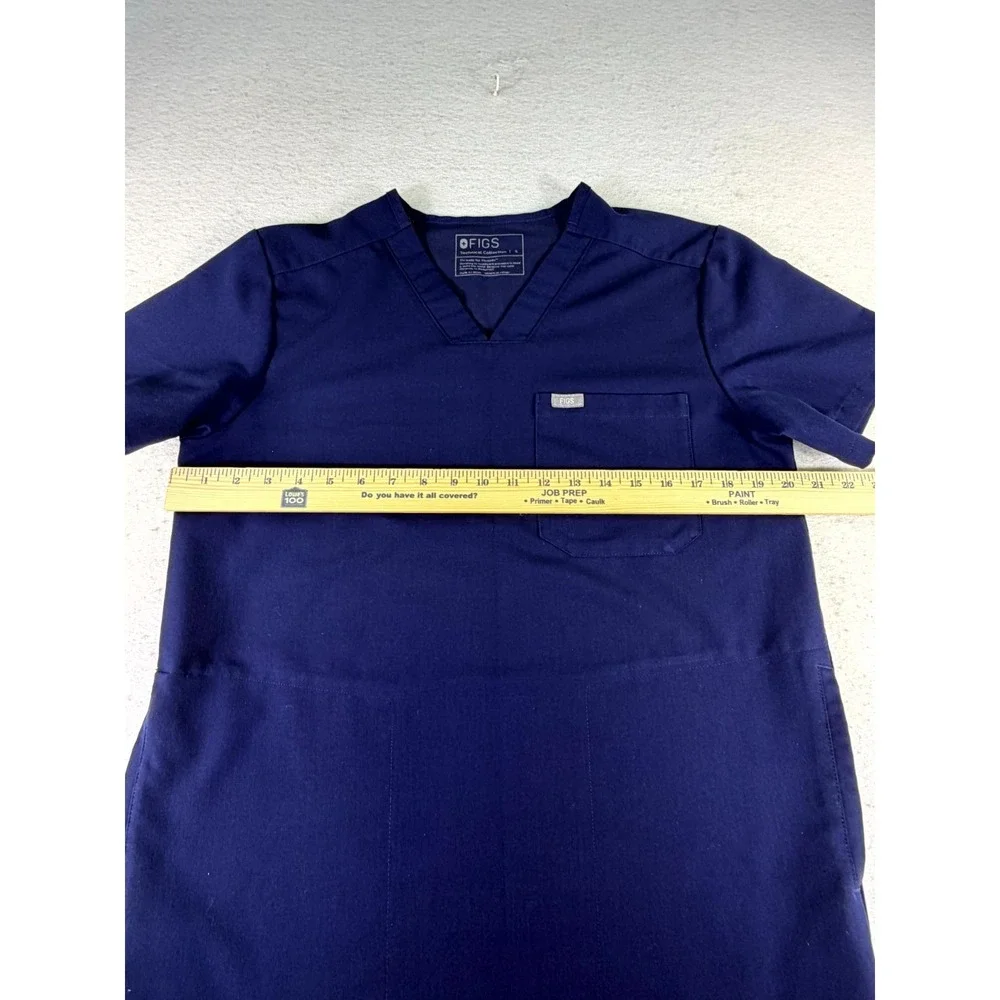 FIGS Technical Collection Scrub Top & Pants Mens Small Medium Navy Blue Medical